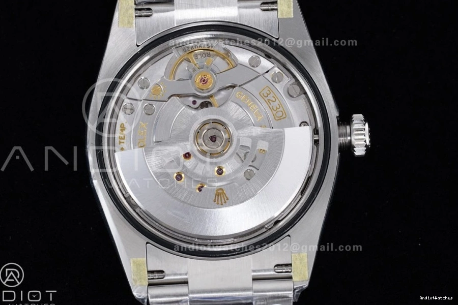 Dial 126000 V Tailored 967 Best Perpetual 904L VSF Steel Oyster DD3230 36mm Black Edition 1:1 0506